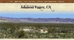 Desktop Screenshot of johnsonvalley.com